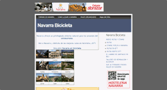 Desktop Screenshot of navarrabicicleta.com